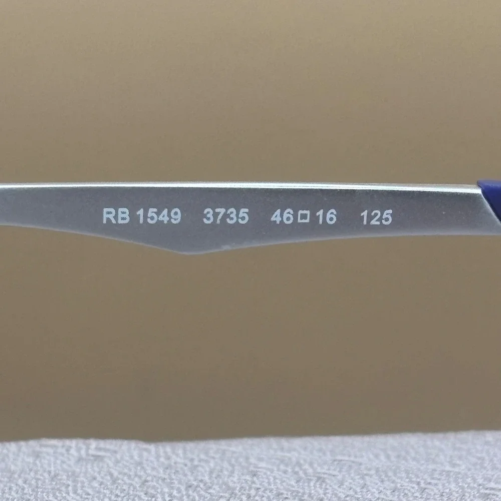 Ray-Ban Junior RB1549 3735 Purple / Blue Eyeglass Frames with Case 46-16